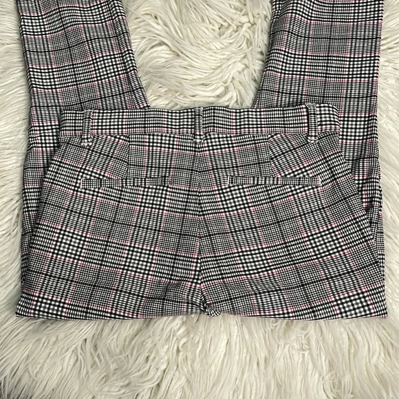 GAP Womens Grey and Pink Plaid Pants - Picture 5 of 5